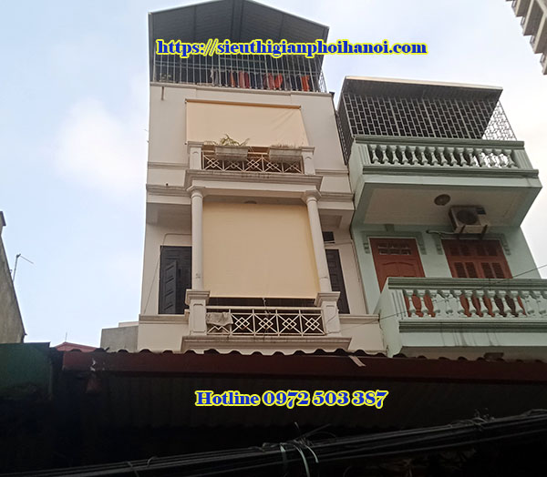 bạt che nắng ban công hàn quốc 
