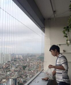 Lưới bảo vệ an toàn ban công Hòa Phát
