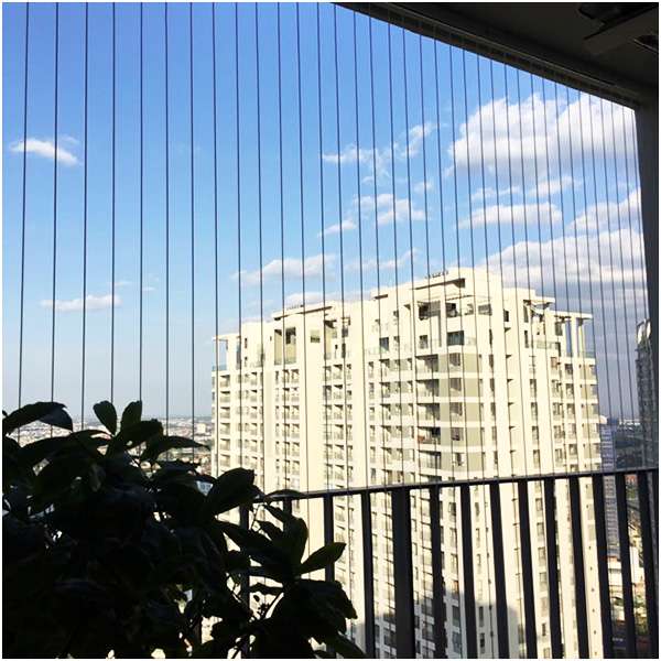 Lưới bảo vệ ban công chung cư