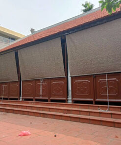 giá bạt che nắng mưa tự cuốn ban công