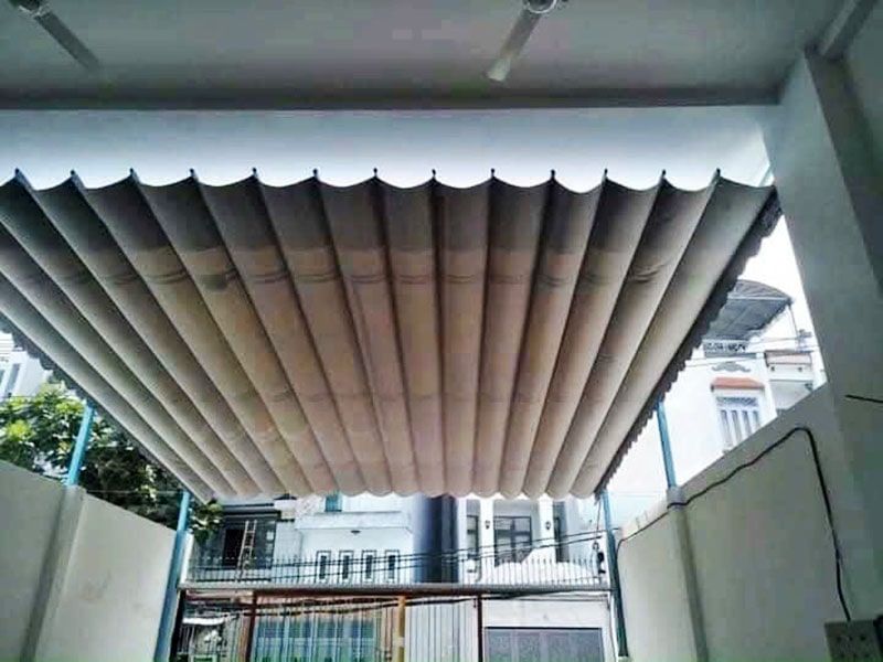 Mái che bạt xếp quận Thanh Xuân