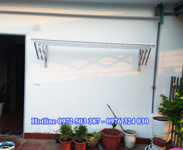 giàn phơi thông minh tại K3 bắc từ liêm