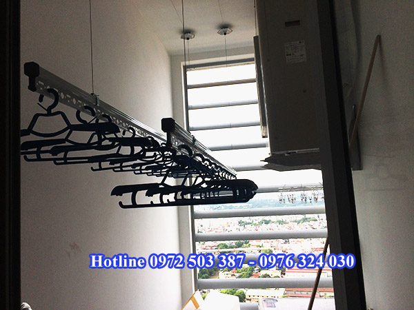 giàn phơi thông minh quận tây hồ