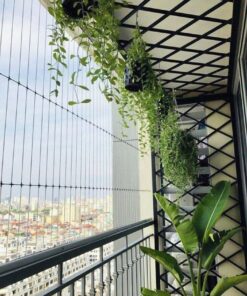 Lắp lưới an toàn ban công tại hà nội