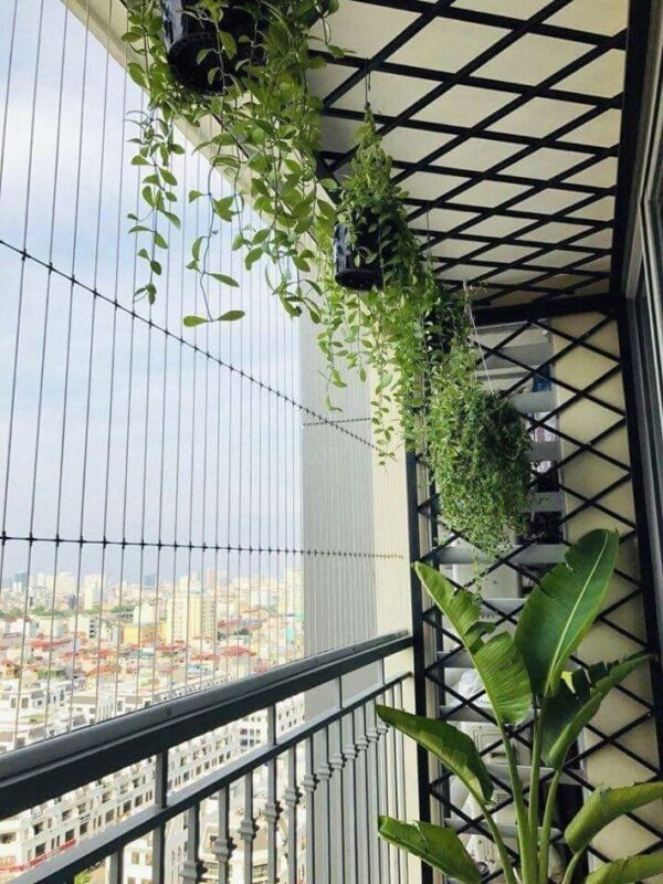 Lắp lưới an toàn ban công tại hà nội