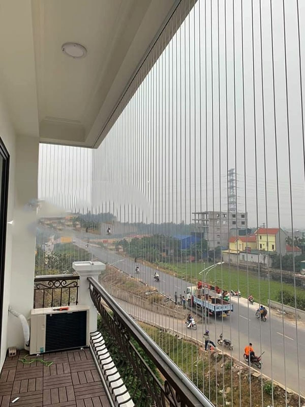 Lưới an toàn ban công quận Ba Đình