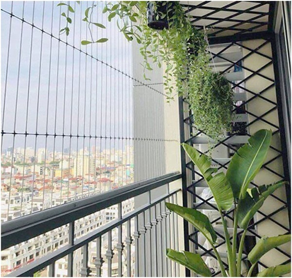 Hàng rào ban công quận Đống Đa
