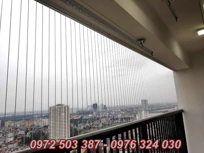 Lưới an Toàn Tại Phú Thọ - An Toàn Tuyệt Đối , Thẩm Mỹ Đẹp Thẩm mỹ đẹp , không chiếm diện tích của dây căng ban công