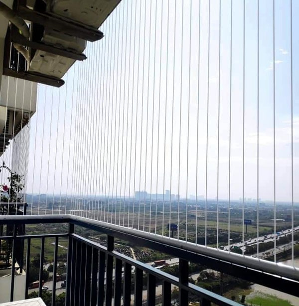 Lưới bảo vệ ban công chung cư
