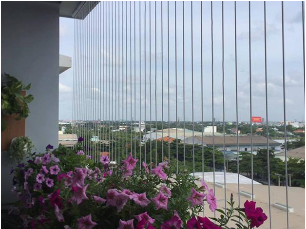 lưới an toàn ban công