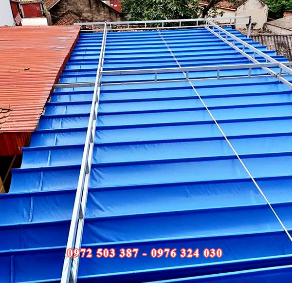 mái xếp di động