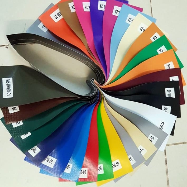 Mẫu Vải bạt che nắng mưa