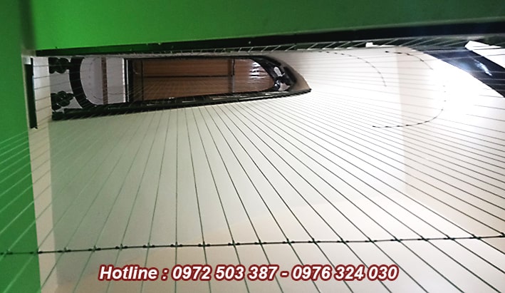 lưới cầu thang trường học 