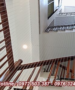 dây chắn cầu thang cáp bọc nhựa