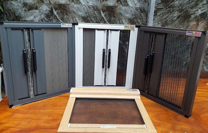 Các mãu và màu khung của chửa choongs muỗi tại hưng yên