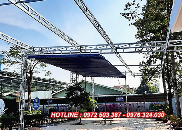 Mái xếp ngoài trời quận Long Biên