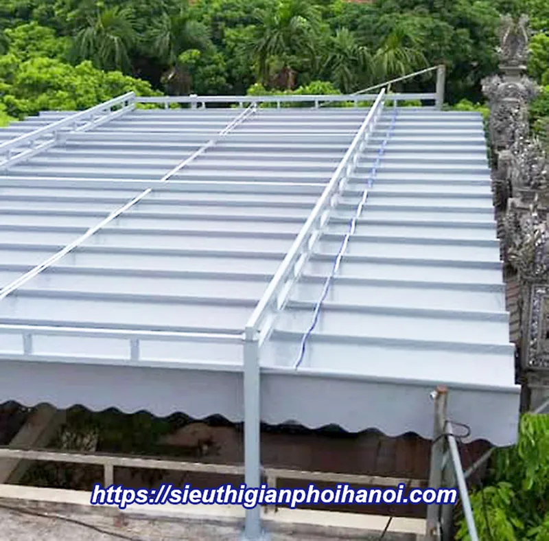 Cung cấp bạt mái xếp lượn sóng tại Hưng Yên 1