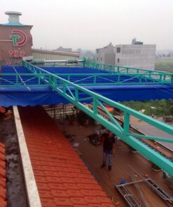 mái xếp lượn sóng