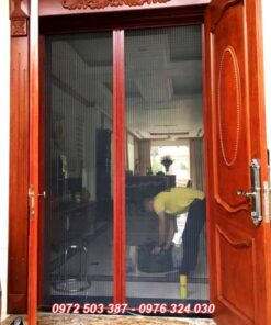 Cửa lưới chống muỗi hòa phát