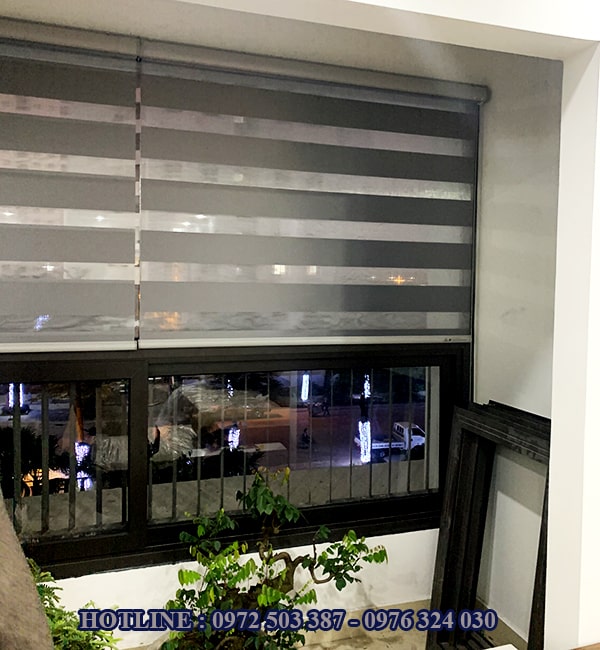 Rèm cầu vồng phòng khách 