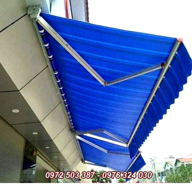 Bạt che nắng mái hiên 
