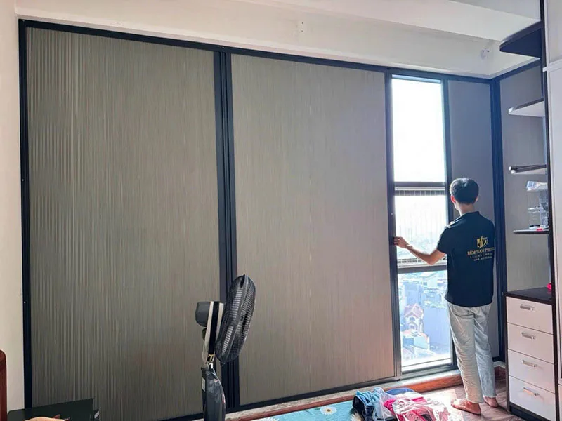 Vách ngăn tổ ong quận cầu giấy