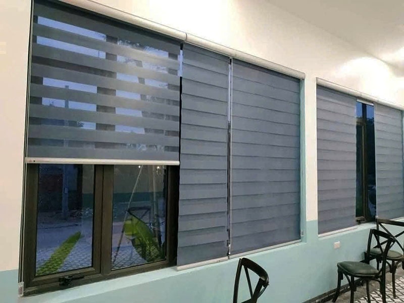 rèm cuốn cầu vồng lắp cho văn phòng giá rẻ ở Hà Nội