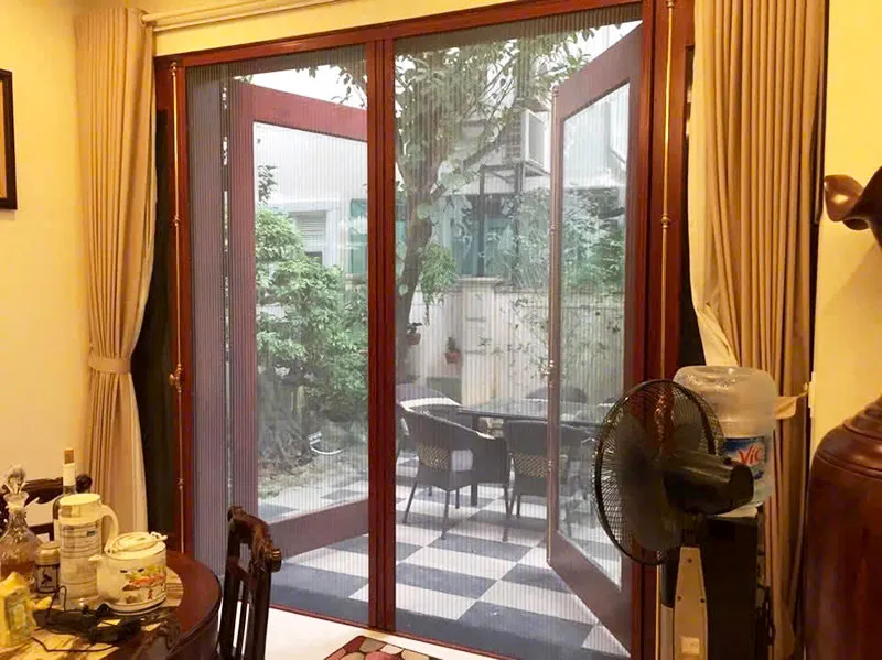 Cửa Lưới Chống Muỗi Tại Hà Nội Hình ảnh thực tế cửa muỗi lắptại Hai Bà Trưng