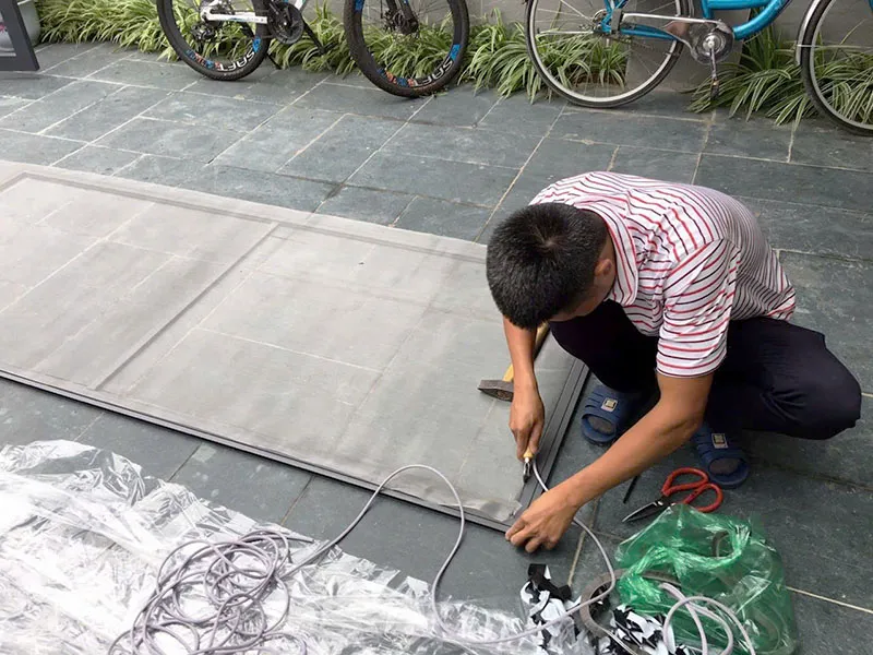 Cửa Lưới Chống Muỗi Tại Hà Nội Tấm chống muỗi cố định