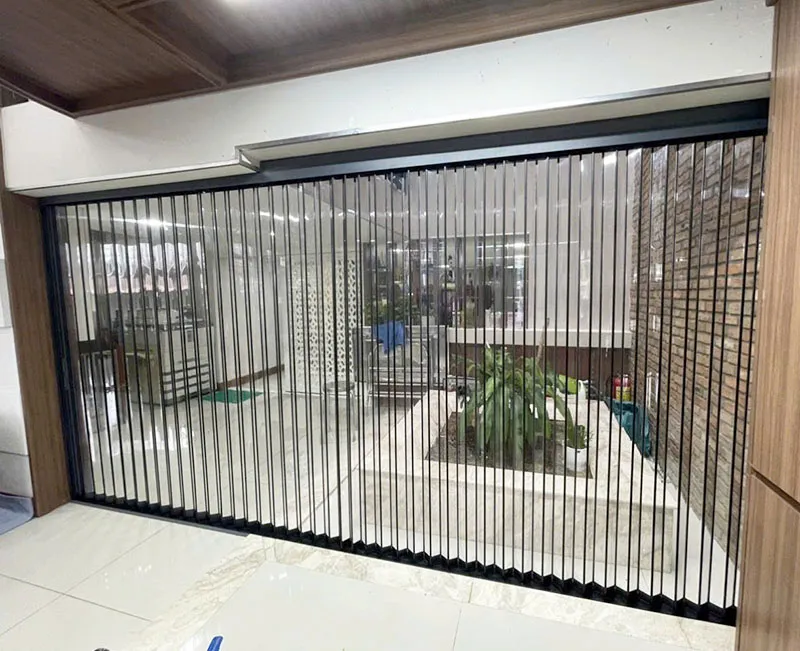 Cửa Xếp Lá Nhựa 1