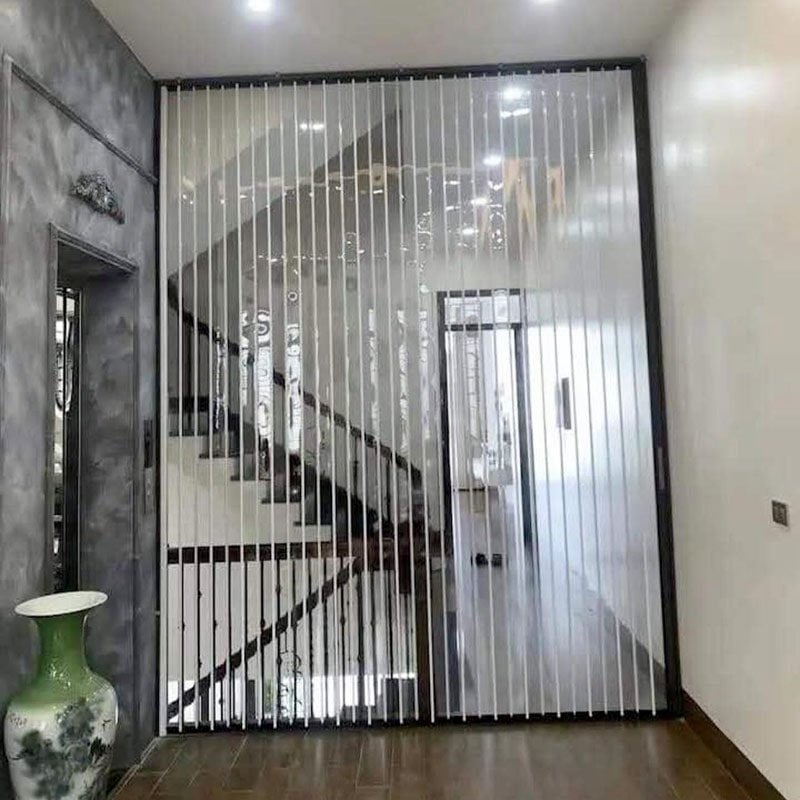 giá lắp cửa xếp lá nhựa ở hà nội