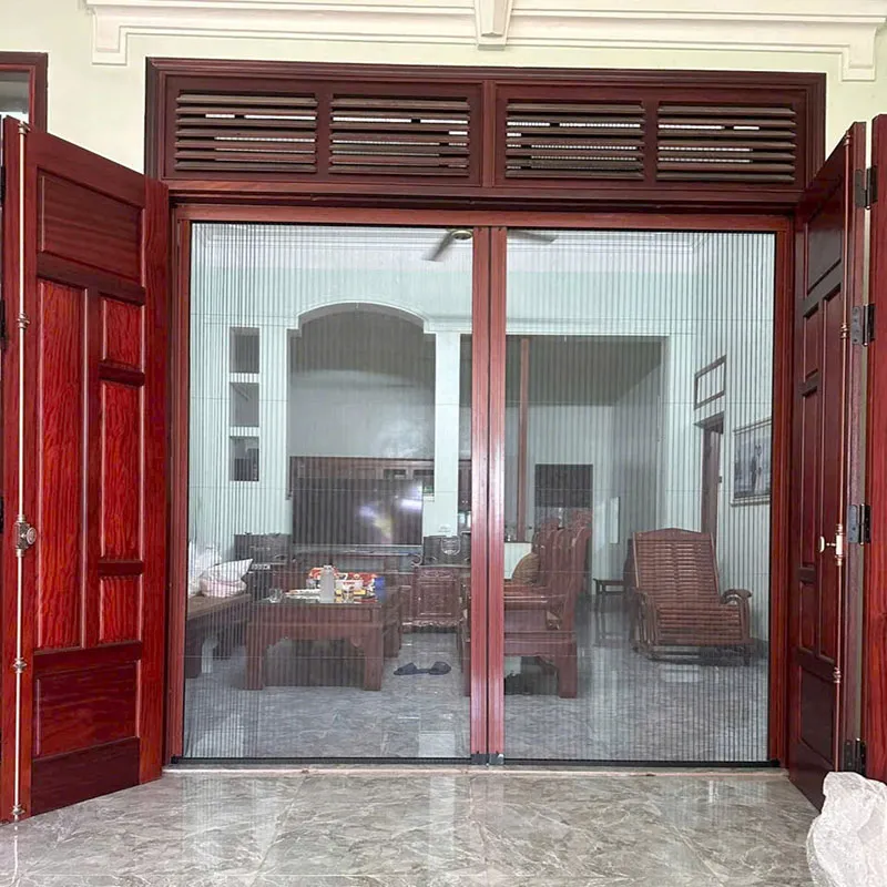 Cửa chống côn trùng lắp đặt tại văn phú hà đông