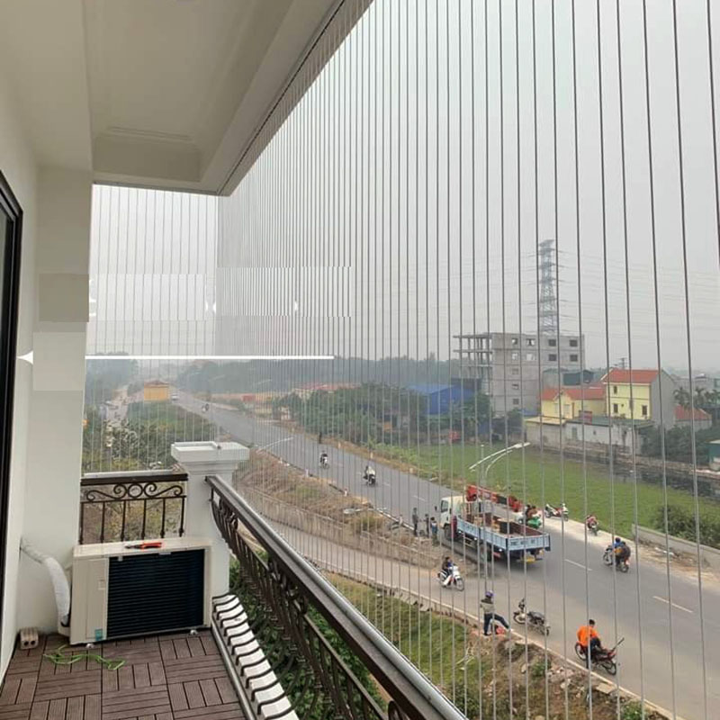 Lưới an toàn ban công tại Đống Đa