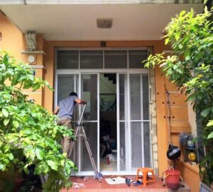 Cửa Chống Kiến Ba Khoang