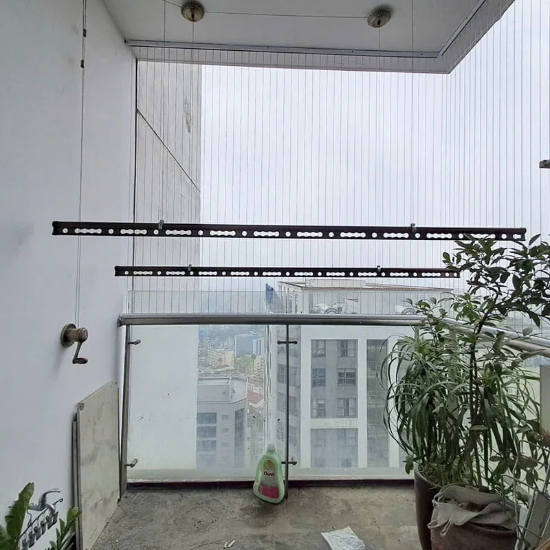 lưới bảo vệ căng ban công thực tế tại Thanh Xuân