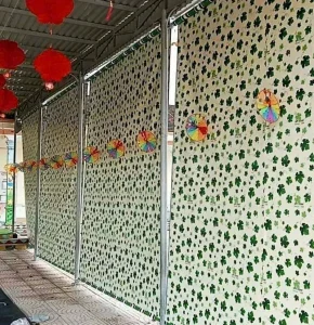 Bạt Tự cuốn thi công tại Thanh Xuân