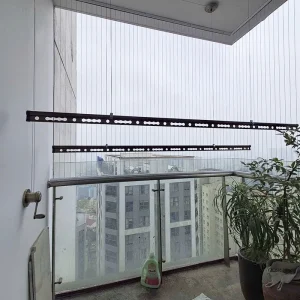 Vị trí lắp cáp ban công ở ban công chung cư